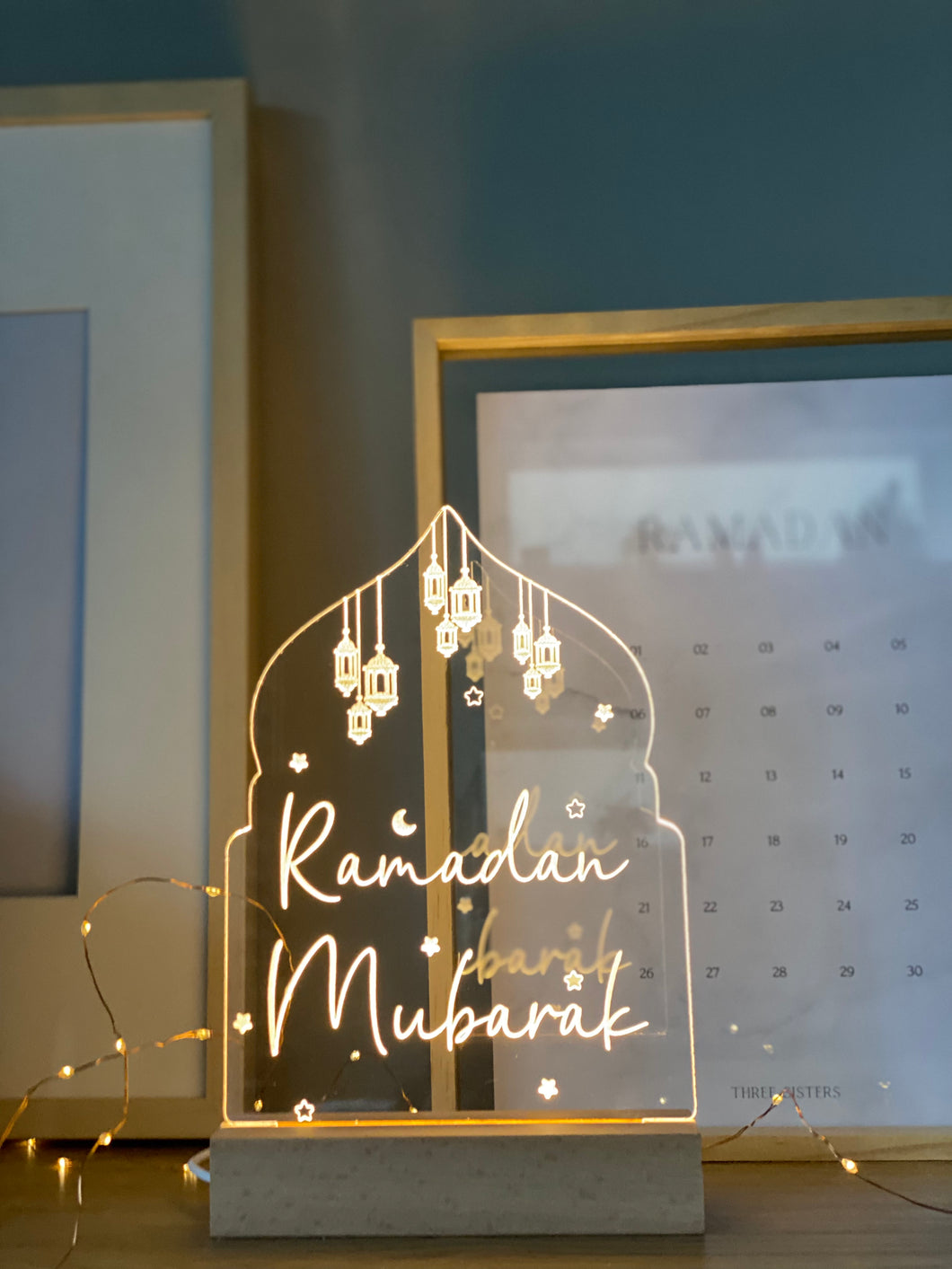 Ramadan Light Box Slide