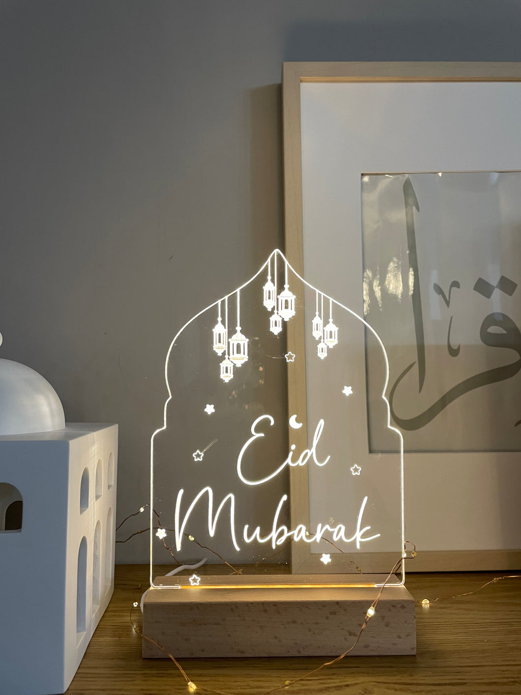 Eid Light Box Display