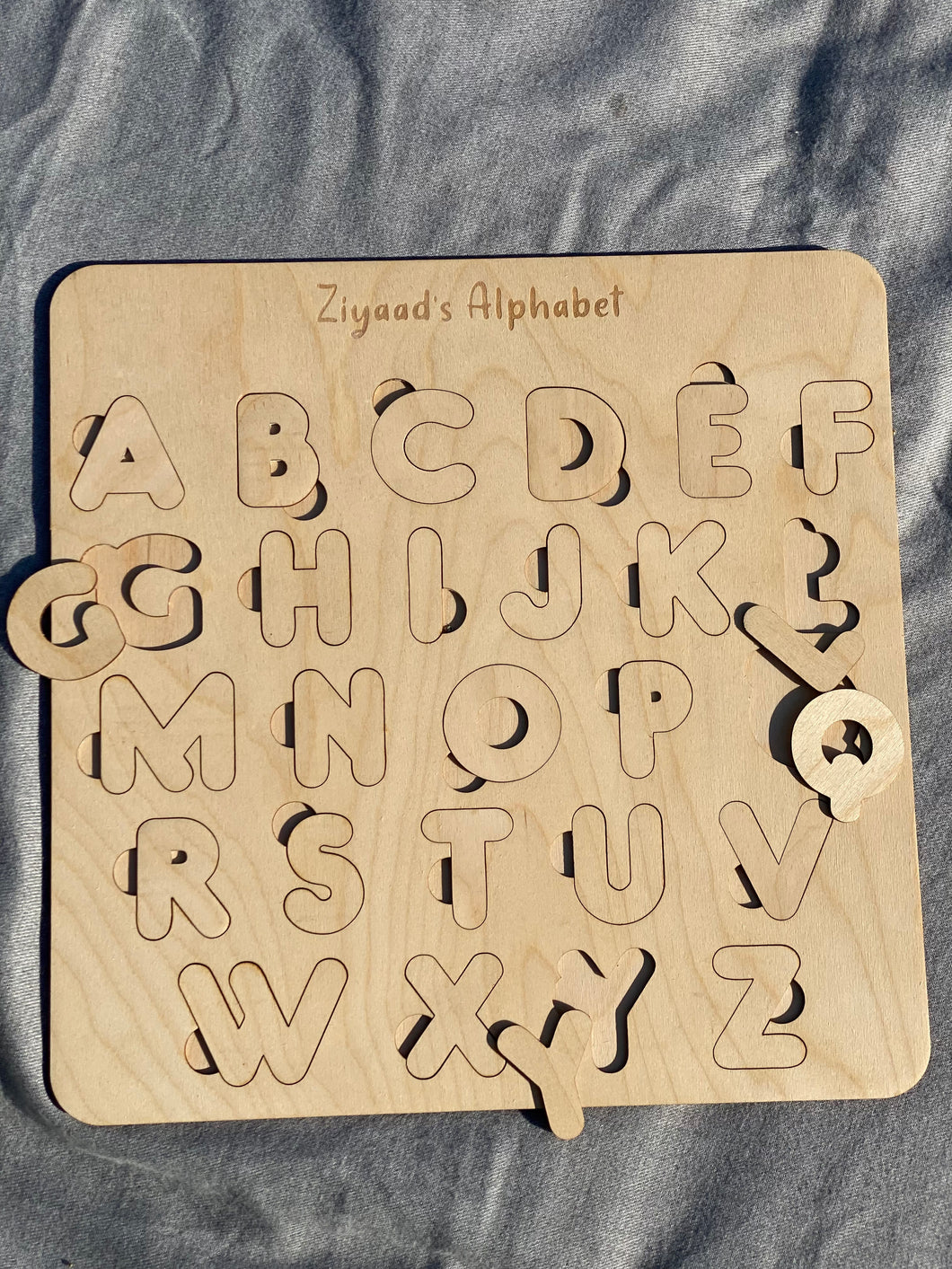 Wooden Alphabet Puzzle