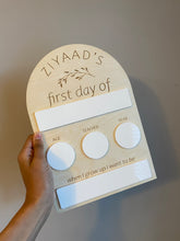 Load image into Gallery viewer, First Day Plaque
